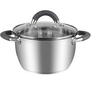 Каструля зі скляною кришкою Stenson Соокег MH-4063-3-6 3.6 л 20 см Киев