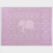 Килимок у ванну Arya Boho AR-A107040-Purple 50х70 см Киев