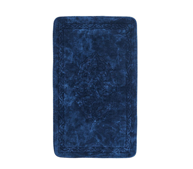 Килимок у ванну Arya Damaks AR-A107217-Dark-Blue 120х70 см синій Киев - изображение 1