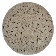 Килимок у ванну Arya Sarmasik AR-1380031-brown 120х120 мл коричневий Киев