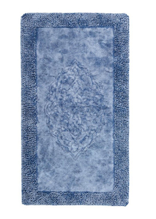 Килимок у ванну Arya Tiffany AR-A107215-Blue 120х70 см блакитний Киев - изображение 1