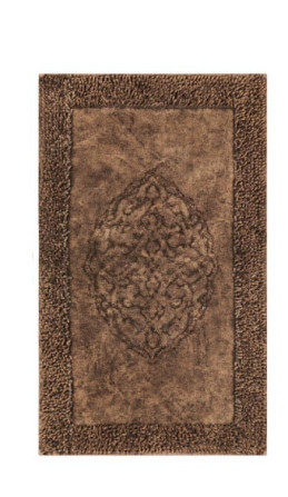 Килимок у ванну Arya Tiffany AR-A107215-Brown 120х70 см коричневий Киев - изображение 1