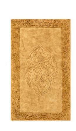 Килимок у ванну Arya Tiffany AR-A107215-Mustard 120х70 см гірчичний Киев - изображение 1