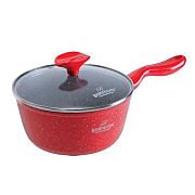 Ківш із кришкою Bohmann BH-7357-18-red 18 см 1.8 л Киев