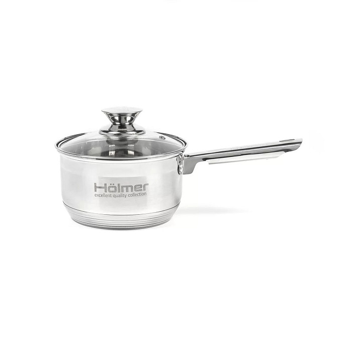 Сотейник з кришкою Holmer SP-12520-SS 2.0 л Киев - изображение 1