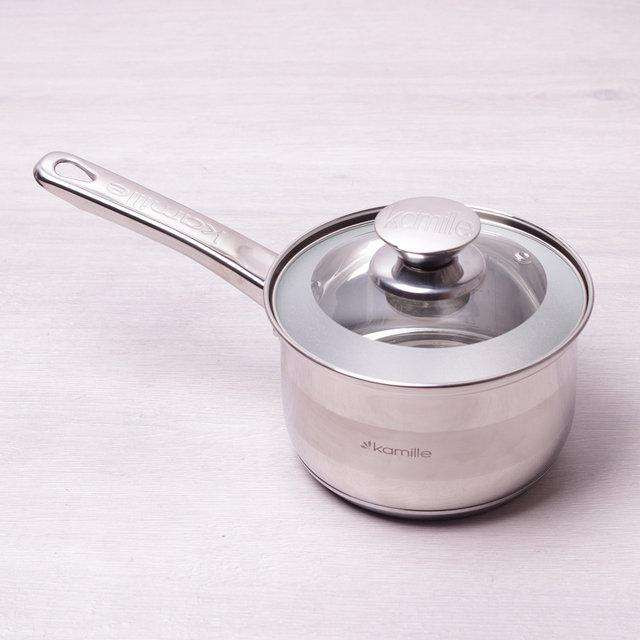 Ківш з кришкою на 1,9 л Kamille KM-4526S Киев - изображение 1