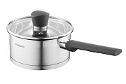 Ківш із скляною кришкою Ardesto Gemini AR-3615-G 16 см 1.5 л Киев