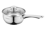 Ківш із скляною кришкою Ardesto Gemini Gourmet AR-1912-BS 16 см 1.2 л Киев