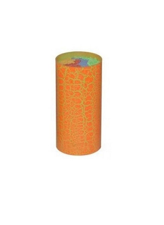 Колода для ножів Edenberg EB-3641-Orange 11х11х22 см оранжева Киев - изображение 1
