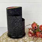 Колода для ножів Edenberg EB-3646-Black 16.3х16.3х23.9 см чорна Киев