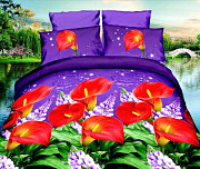 Комплект постільної білизни від українського виробника Polycotton 90949 Киев