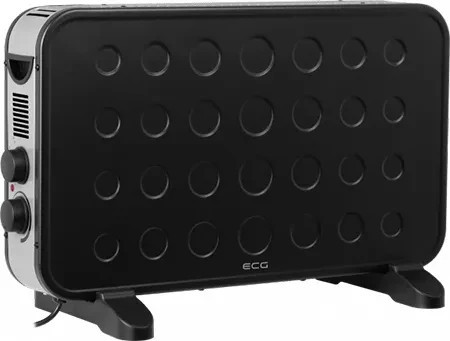 Конвектор ECG TK-2070-Black 2000 Вт чорний Киев - изображение 1