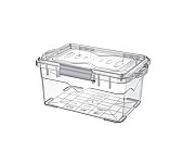 Контейнер харчовий Titiz Plastik Larder AP-9360 750 мл Київ