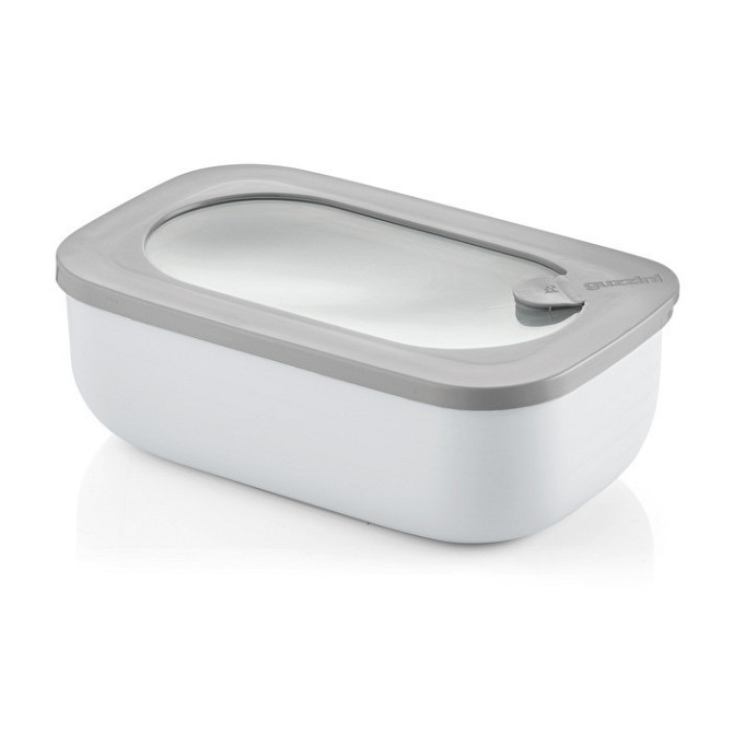 Контейнер харчової вакуумний Guzzini Kitchen Active Design 171000177 900 мл світло-сірий Киев - изображение 1