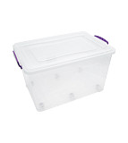 Контейнер прямокутний харчовий з кришкою StarsPlast 94161 42 л Київ