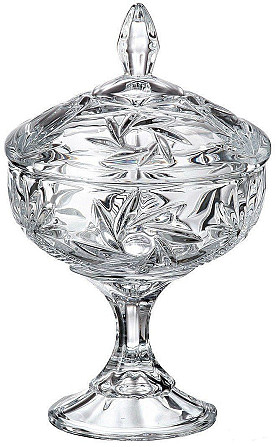 Цукерниця на ніжці Bohemia Perseus 59002/99004/240 240 мм Киев - изображение 1