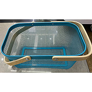 Кошик з ручками Stenson R-92043 24.5х39.5 см синій Киев