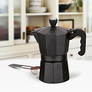 Кавоварка гейзерна Maestro MR-1666-3-BLACK 150 мл 3 чашки Киев