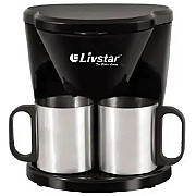 Кавоварка крапельна Livstar LSU-1189-Black 650 Вт чорна Київ