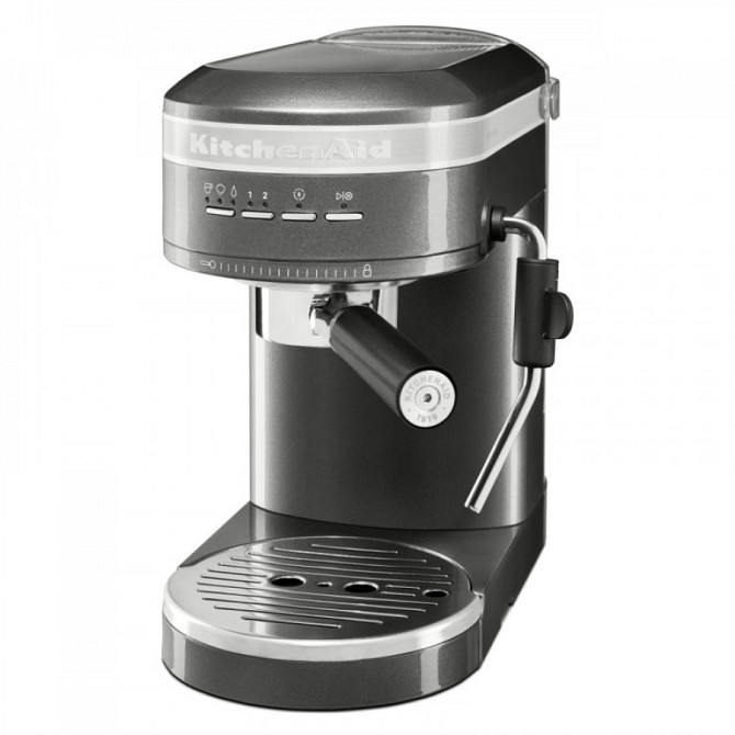 Кавоварка рожкова KitchenAid Artisan 5KES6503EMS 1470 Вт срібляста Киев - изображение 1