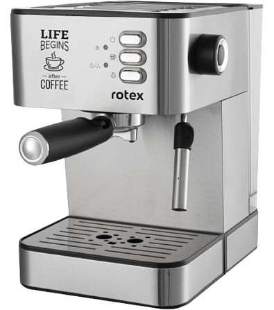 Кавоварка ріжкова Rotex RCM750-S 850 Вт Киев - изображение 1