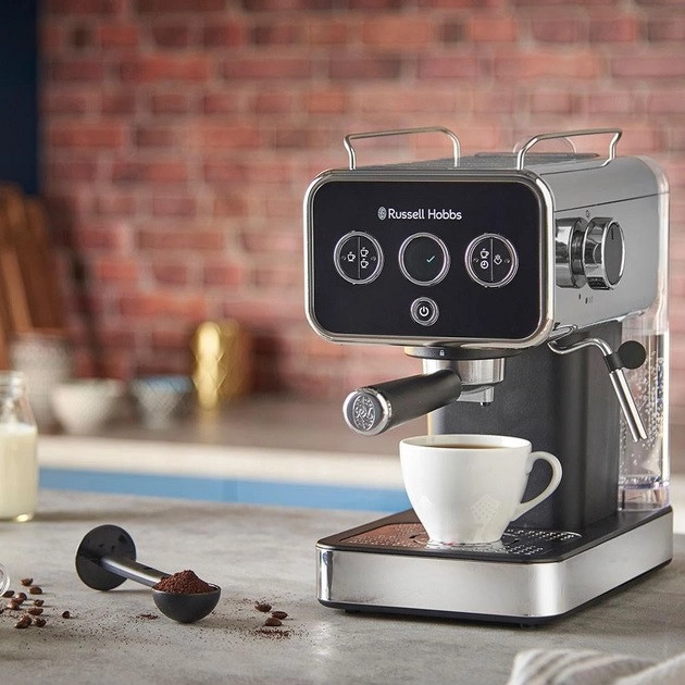 Кавоварка рожкова Russell Hobbs Distinctions Black 26450-56 1350 Вт чорна Київ - изображение 1
