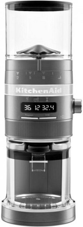 Кавомолка KitchenAid Artisan 5KCG8433EMS 150 Вт сіра Киев - изображение 1