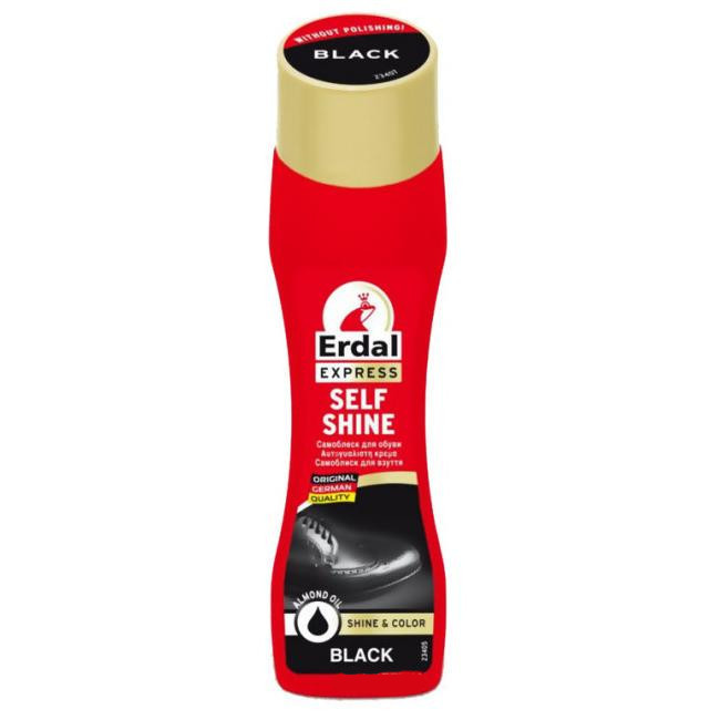 Крем-лосьйон для виробів з шкіри 75 мл Self Shine Black Erdal 4009175136428 Киев - изображение 1