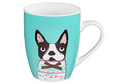 Кухоль Ardesto Frenchie AR-3402 330 мл блакитний Киев