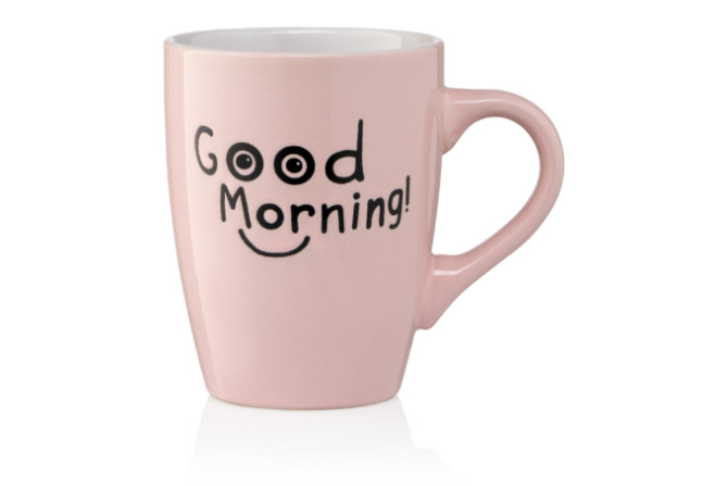 Кружка Ardesto Good Morning AR-3468-P 330 мл рожева Киев - изображение 1