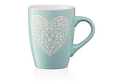 Кухоль Ardesto Heart AR-3467-BL 330 мл блакитна Киев