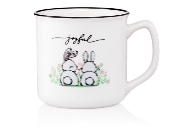Кружка Ardesto Joyful AR-3461 320 мл біла Киев - изображение 1