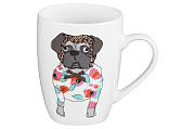 Кружка Ardesto Pug AR-3403 330 мл біла Киев