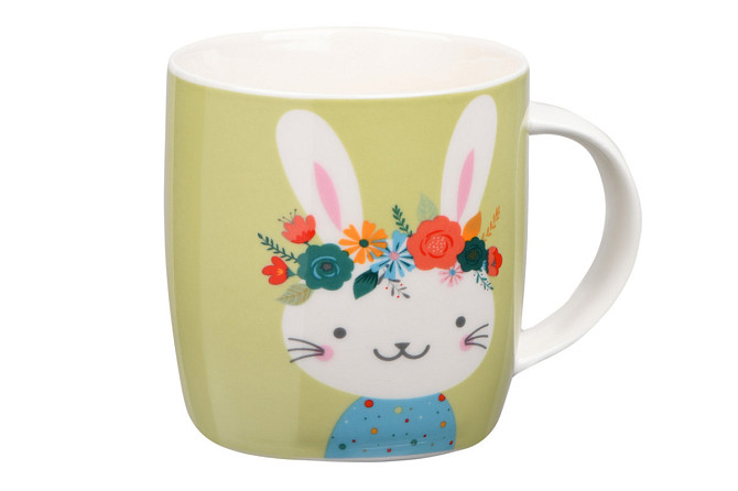 Кружка Ardesto Rabbit AR-3419 350 мл зелена Киев - изображение 1