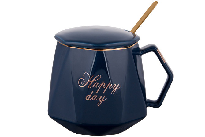 Кружка заварювальний Bona Di Happy day 984-204 420 мл синій Киев - изображение 1