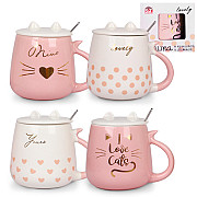 Кухоль з кришкою SNT Cats style 20625 460 мл Киев