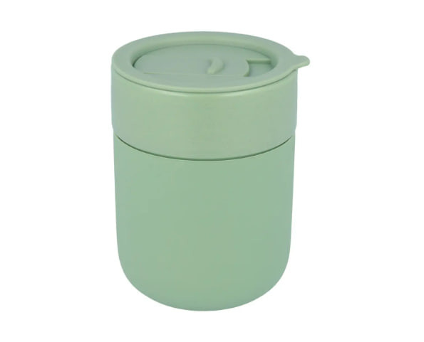 Кухоль з кришкою для кави Cute Travel Mugs 295-Olive 295 мл оливковий Киев - изображение 1