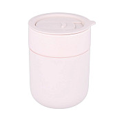 Кухоль з кришкою для кави Cute Travel Mugs 295-Pink 295 мл рожева Киев