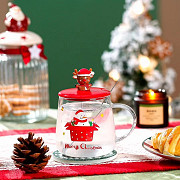 Кружка з кришкою новорічна Merry Christmas 1 13668 450мл Киев