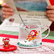 Кружка з кришкою новорічна Merry Christmas 2 13669 450 мл Киев