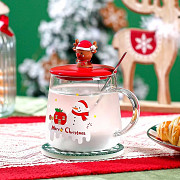 Кружка з кришкою новорічна Merry Christmas 3 13670 450 мл Киев