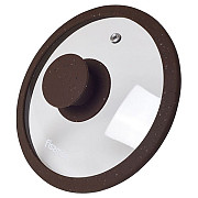 Кришка скляна Fissman Arcades FS-9908 16 см коричнева Киев