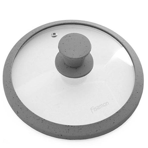 Кришка скляна Fissman Arcdes Gray FS-9921 20 см Киев - изображение 1