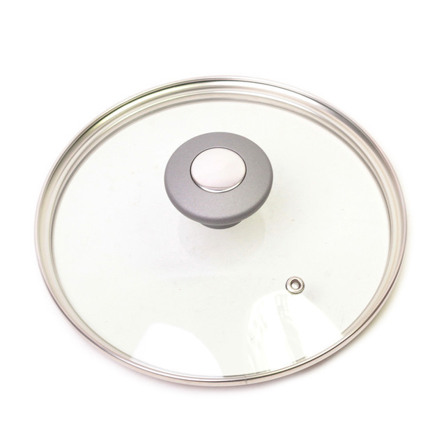 Кришка скляна Kamille KM-0822GR 20 см Киев - изображение 1