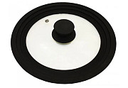 Кришка універсальна Frico FRU-1002-Black 20-24 см чорна Киев