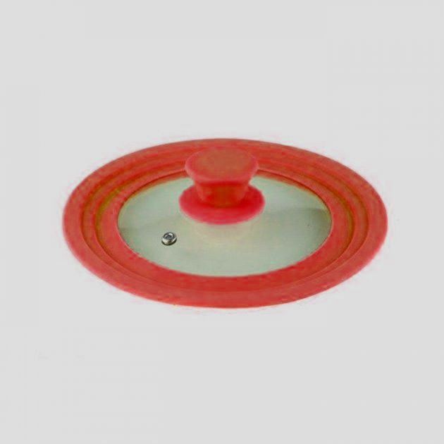 Кришка універсальна Frico FRU-1002-Red 20-24 см червона Киев - изображение 1