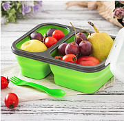 Ланч бокс харчовий Frico FRU-384-Green 24х17.5х7 см зелений Киев