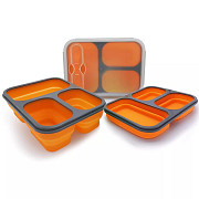 Ланч бокс харчовий Frico FRU-385-Orange помаранчевий Киев
