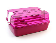Ланч-бокс 9х13.5х18.5 см Maxx Pink Herevin XB-161275-008 Киев