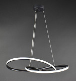 Люстра стельова LED 903-450-bk Чорний 30-150х52х52 см. Киев